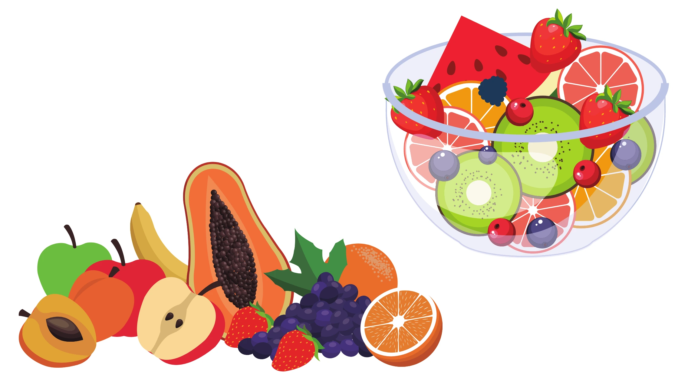 la frutta è ricca di fitonutrienti e antiossidanti, ma anche zuccheri buoni